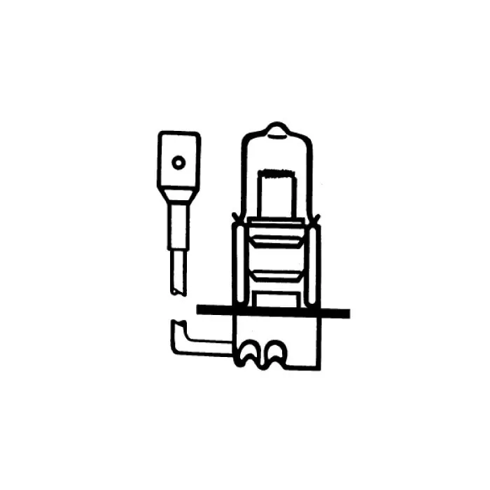Hauptscheinwerferlampe | 12V55W | H3 | Pk22s Ø=11x42 mm | E-geprüft