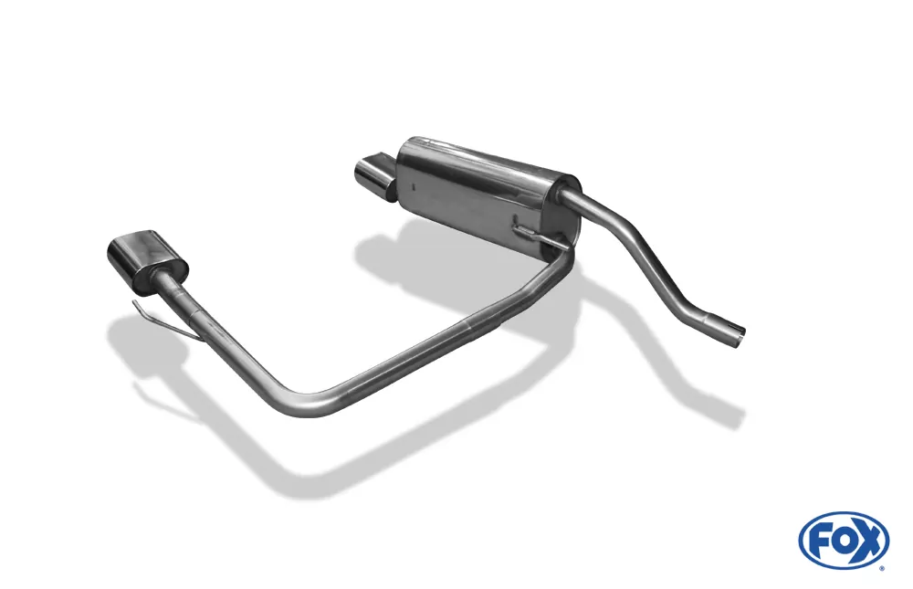 Fiat Grande Punto 199 - Benzin  Endschalldämpfer Ausgang rechts/links - 135x80 Typ 53 rechts/links