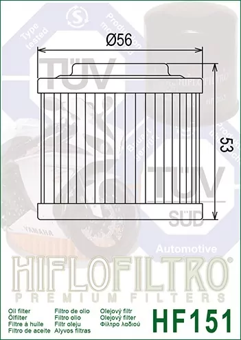 Hiflo Ölfilter Hf151