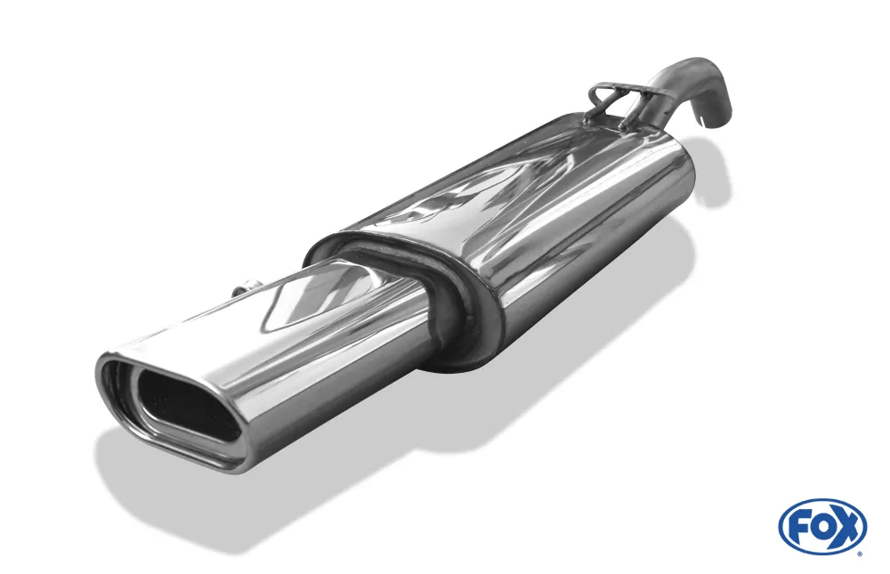 VW Golf II Typ 19E  Endschalldämpfer - 135x80 Typ 53