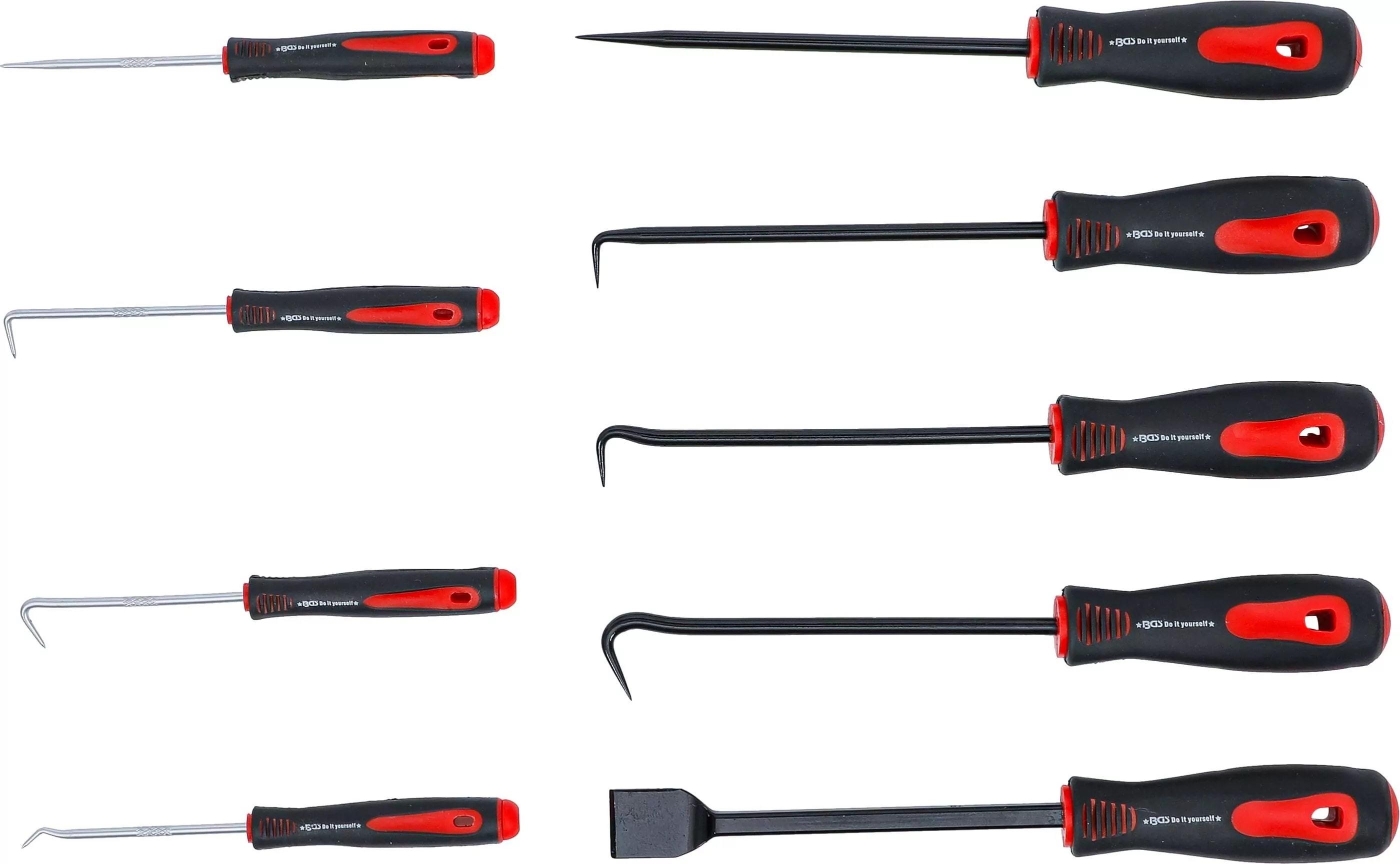 Nadel- und Haken-Satz | 9-tlg.