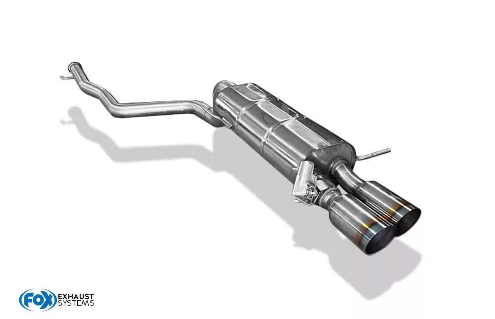 Hyundai I20 N - BC3  Endschalldämpfer mit Abgasklappe - 2x90 Typ 14 mit coloriertem Rand