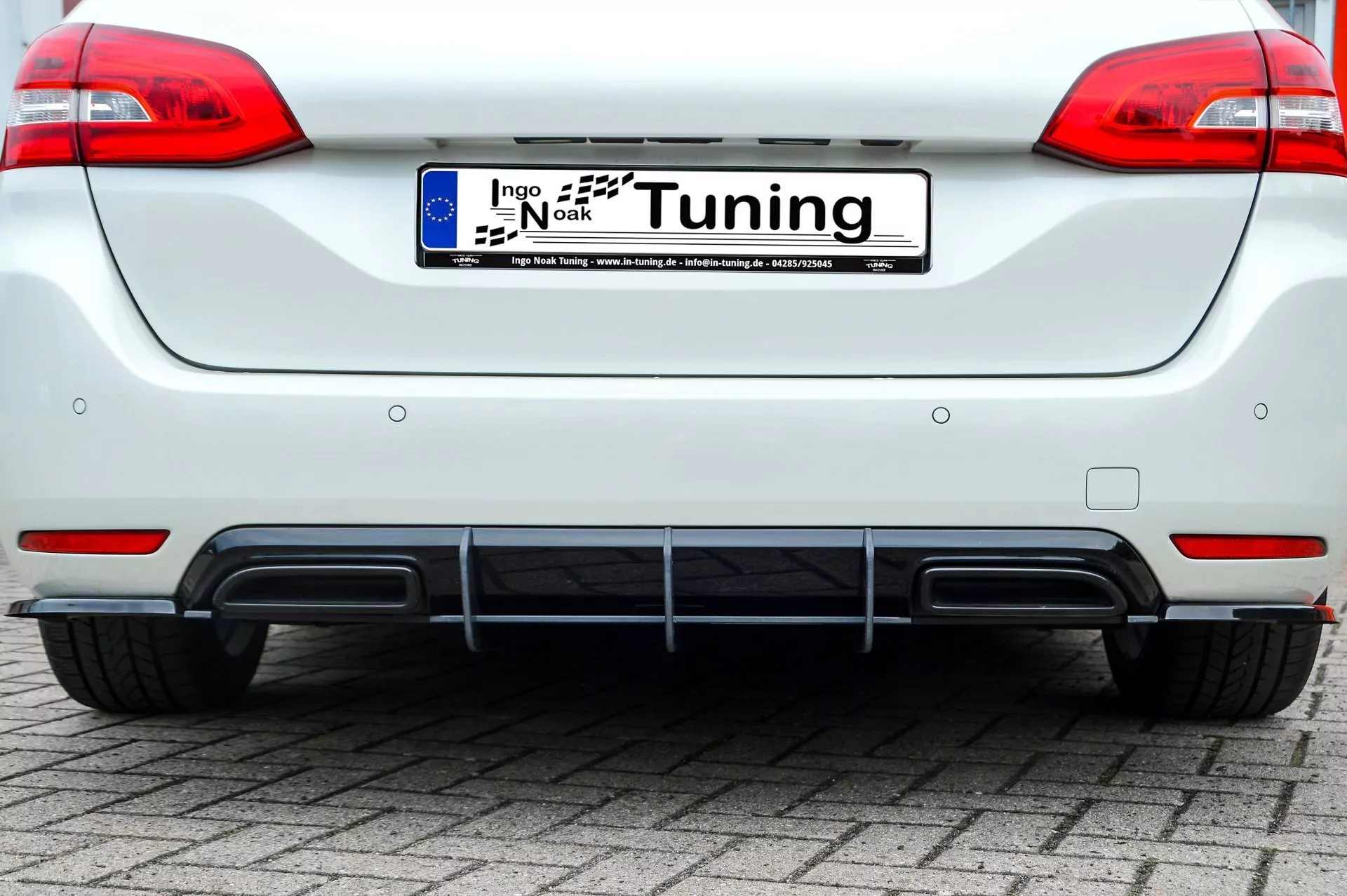 Gefräster Heckansatz für Peugeot 308 GT Facelift SW kombi