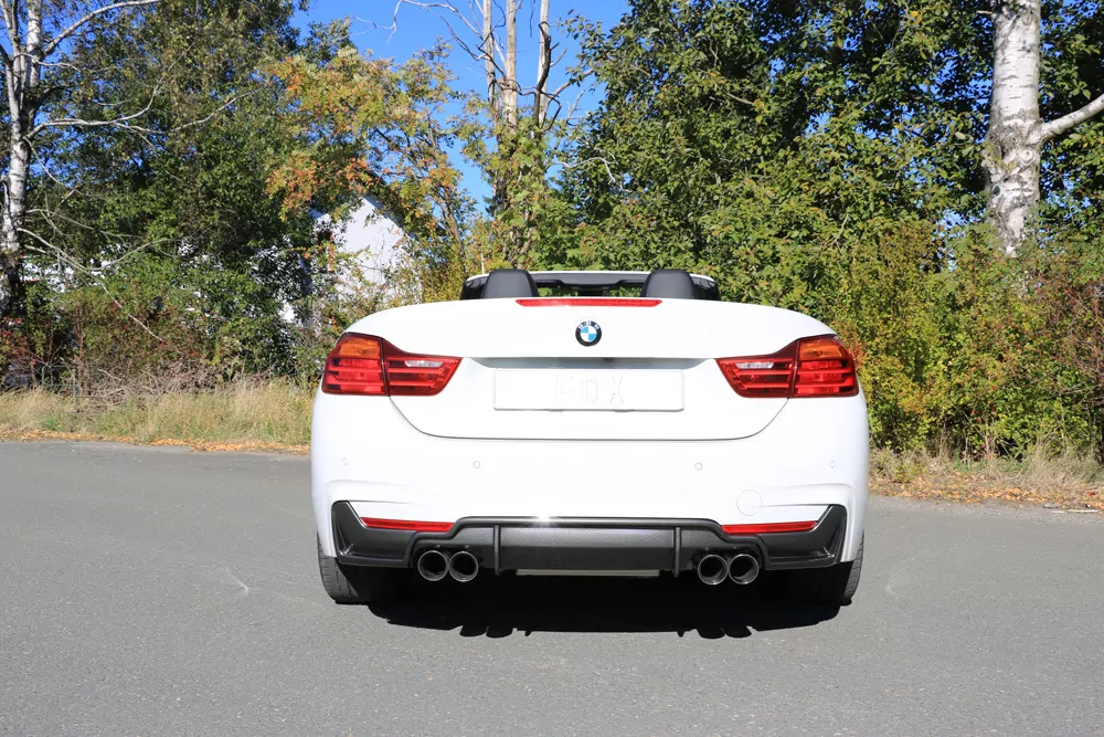 BMW F32/F33/F36 - 435i - M-Paket  Endschalldämpfer quer Ausgang rechts/links - 2x80 Typ 25 rechts/links