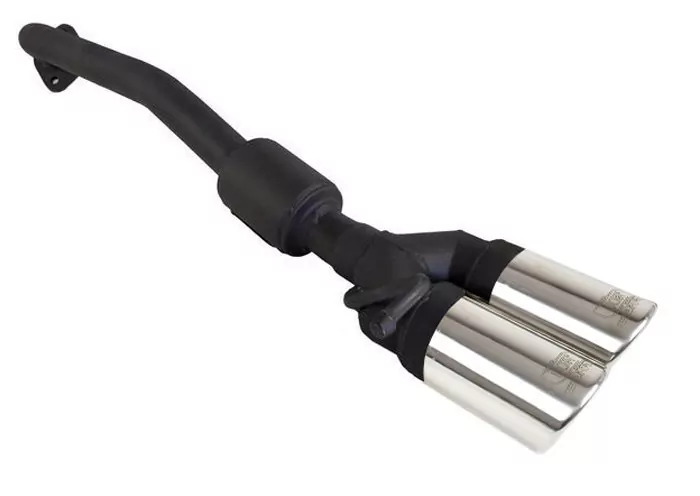 Ulter Sportauspuff für Suzuki Swift VI 2017-2020 2 Endrohre rund Ø70