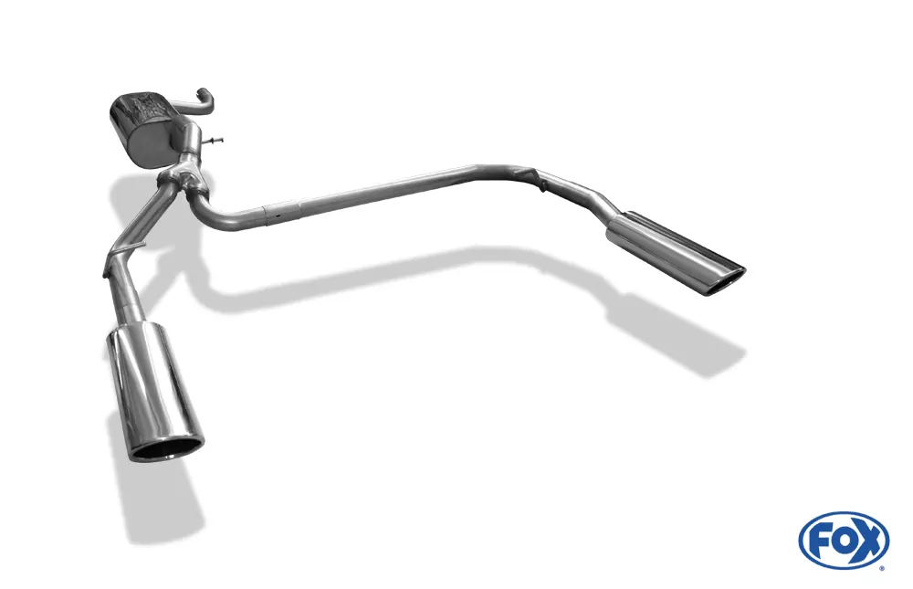 Ford Focus III Ecoboost - Turnier/ Kombi  Endschalldämpfer Ausgang rechts/links - 106x71 Typ 32 rechts/links