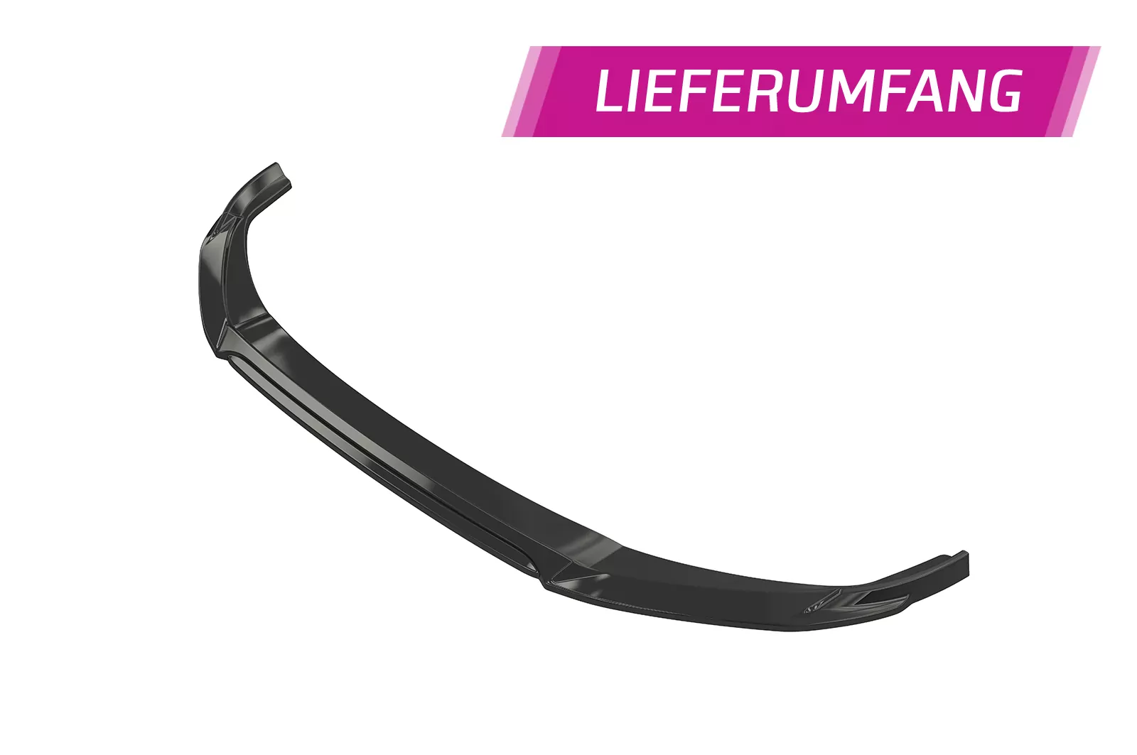 Cup-Spoilerlippe mit ABE für Hyundai Tucson 4 (NX4) N-Line CSL795 Schwarz Strukturiert