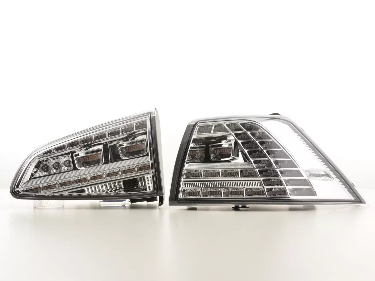 LED Rückleuchten Set VW Golf 7 ab Bj. 2012 chrom