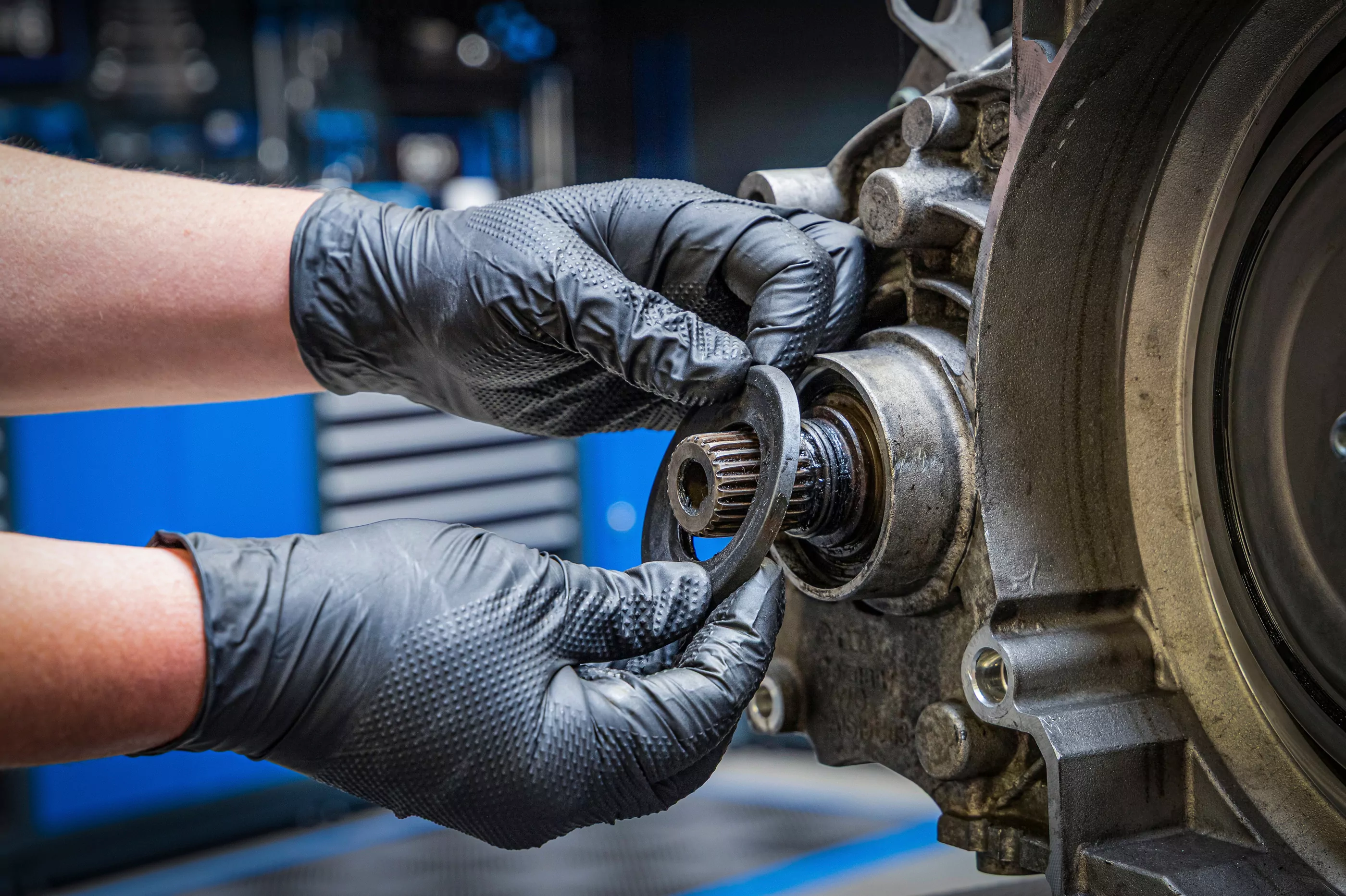 Einweghandschuh-Box | Nitril | mit extra Griffigkeit | Gr. XL | 100 St.