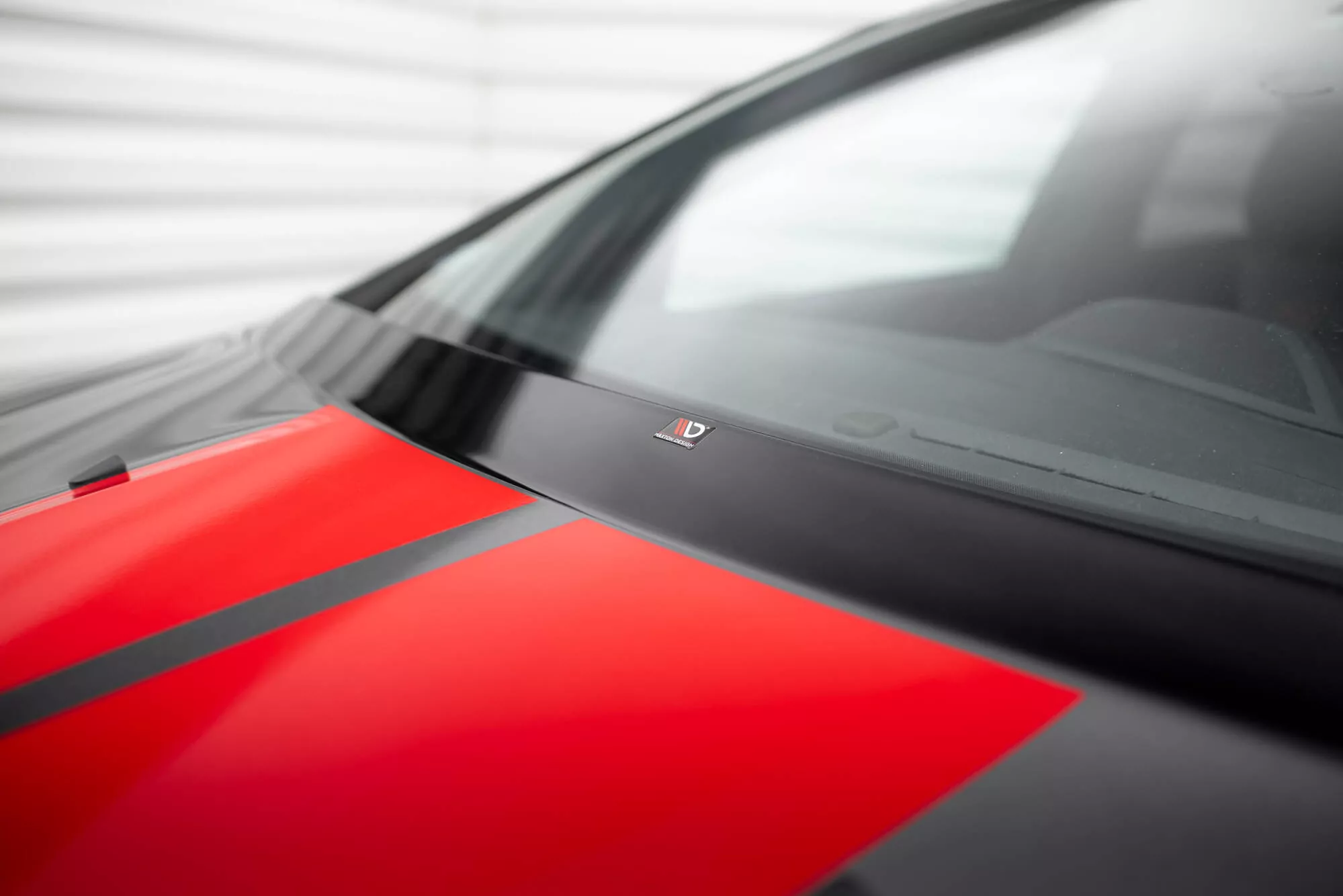 VERLÄNGERUNG MOTORHAUBE Passend Für FORD FOCUS MK3 FL Schwarz Hochglanz Schwarz Hochglanz