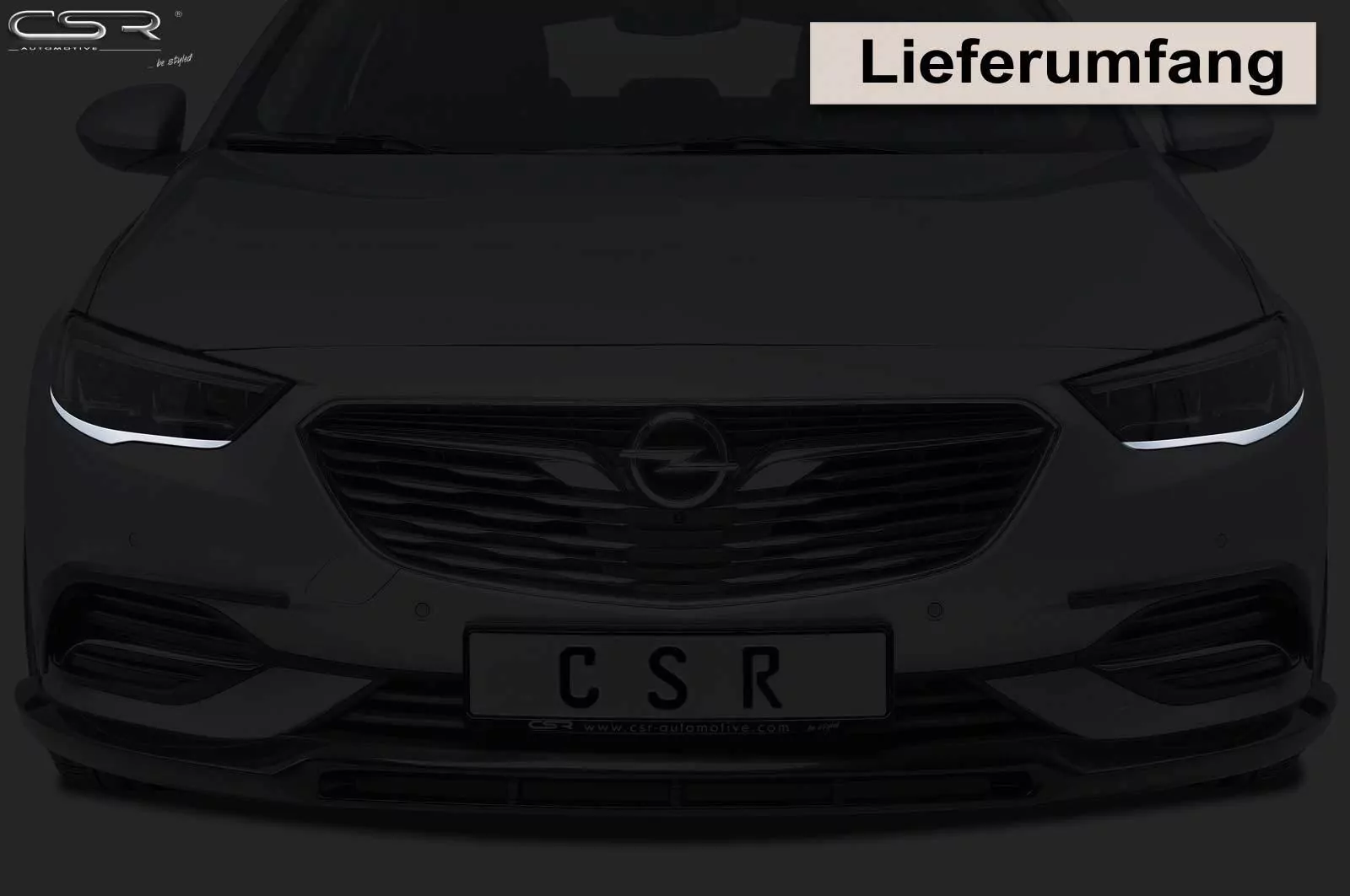 Scheinwerferblenden unten für Opel Insignia B SB276