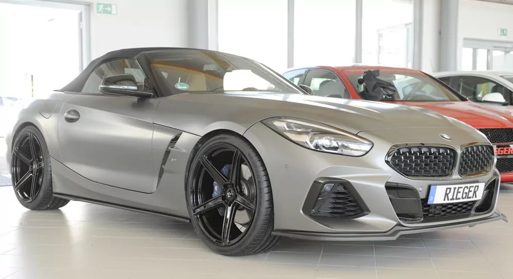 Rieger Spoilerschwert matt schwarz für BMW Z4 (G4Z/G29) Roadster 03.19-