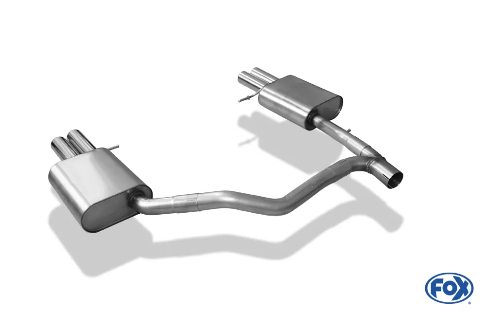 Skoda Octavia 5E  Endschalldämpfer rechts/links - 2x70 Typ 12 rechts/links