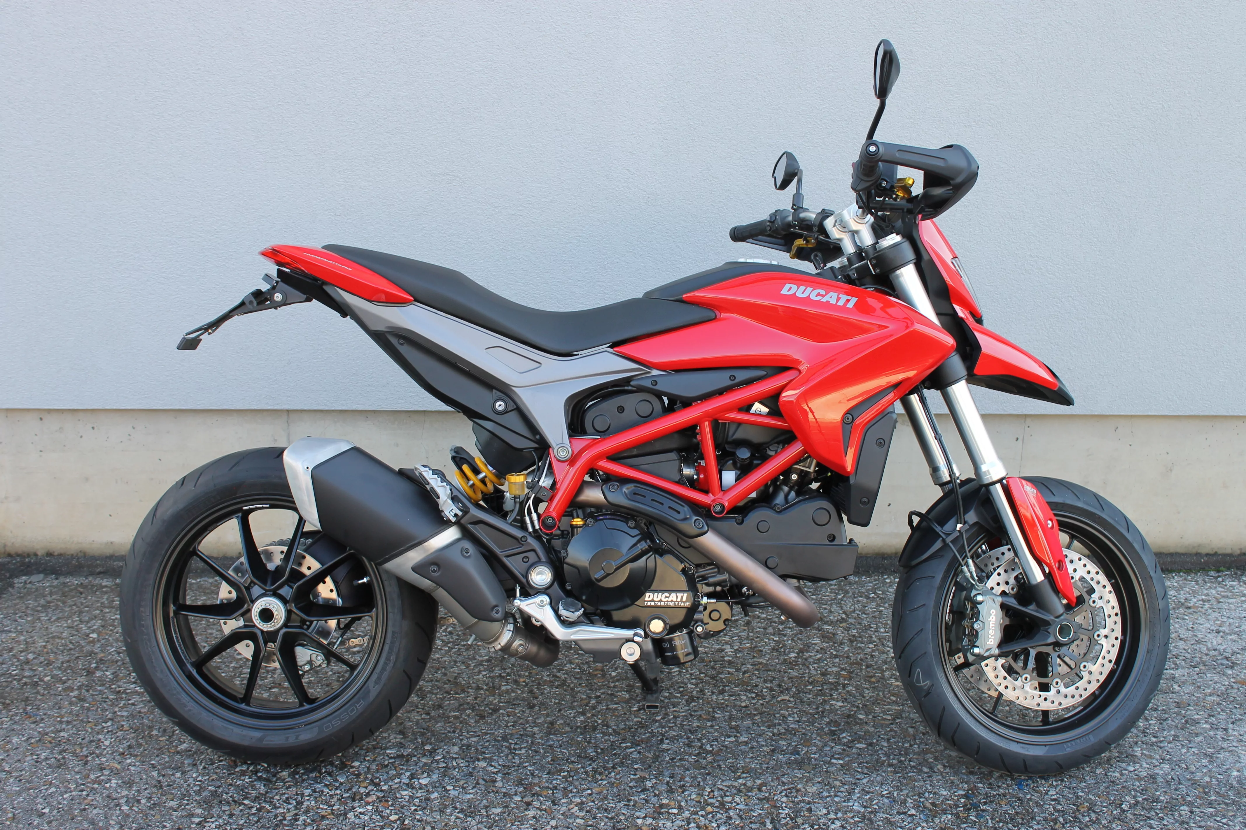 Kurzes Heck - Kennzeichenträger - Kennzeichenhalter für Ducati Hypermotard 821 ab 2013