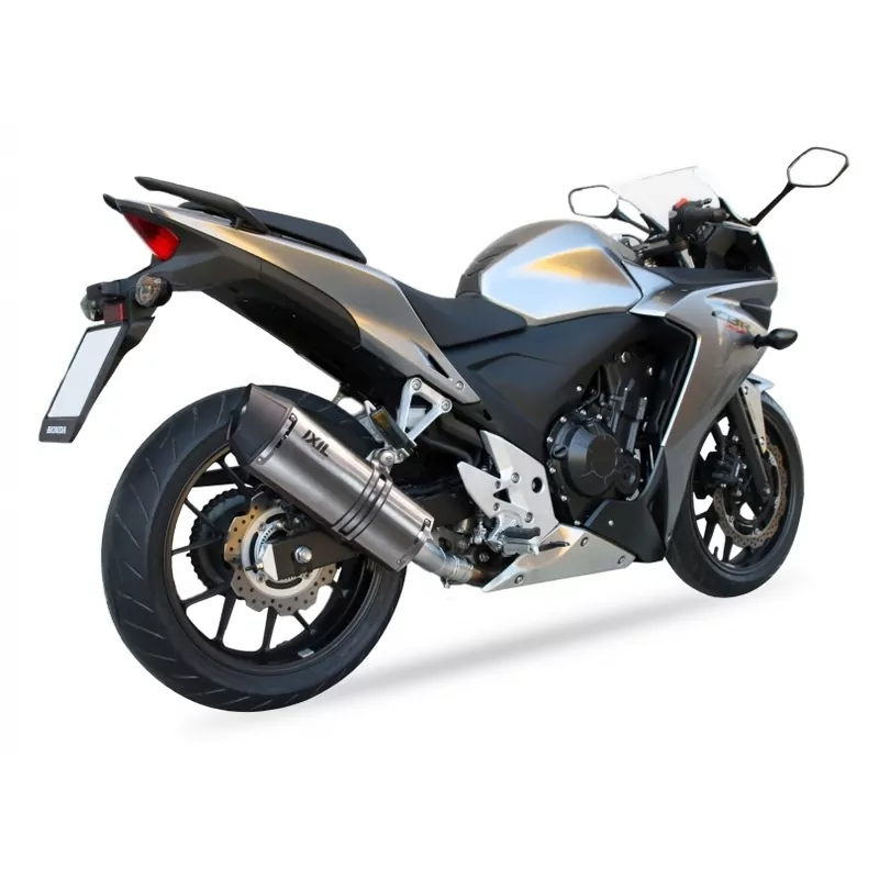 IXIL HEXOVAL XTREM Evolution Edelstahl-Endtopf für Honda CBR 500 R / CB 500 F (Euro4) E-geprüft