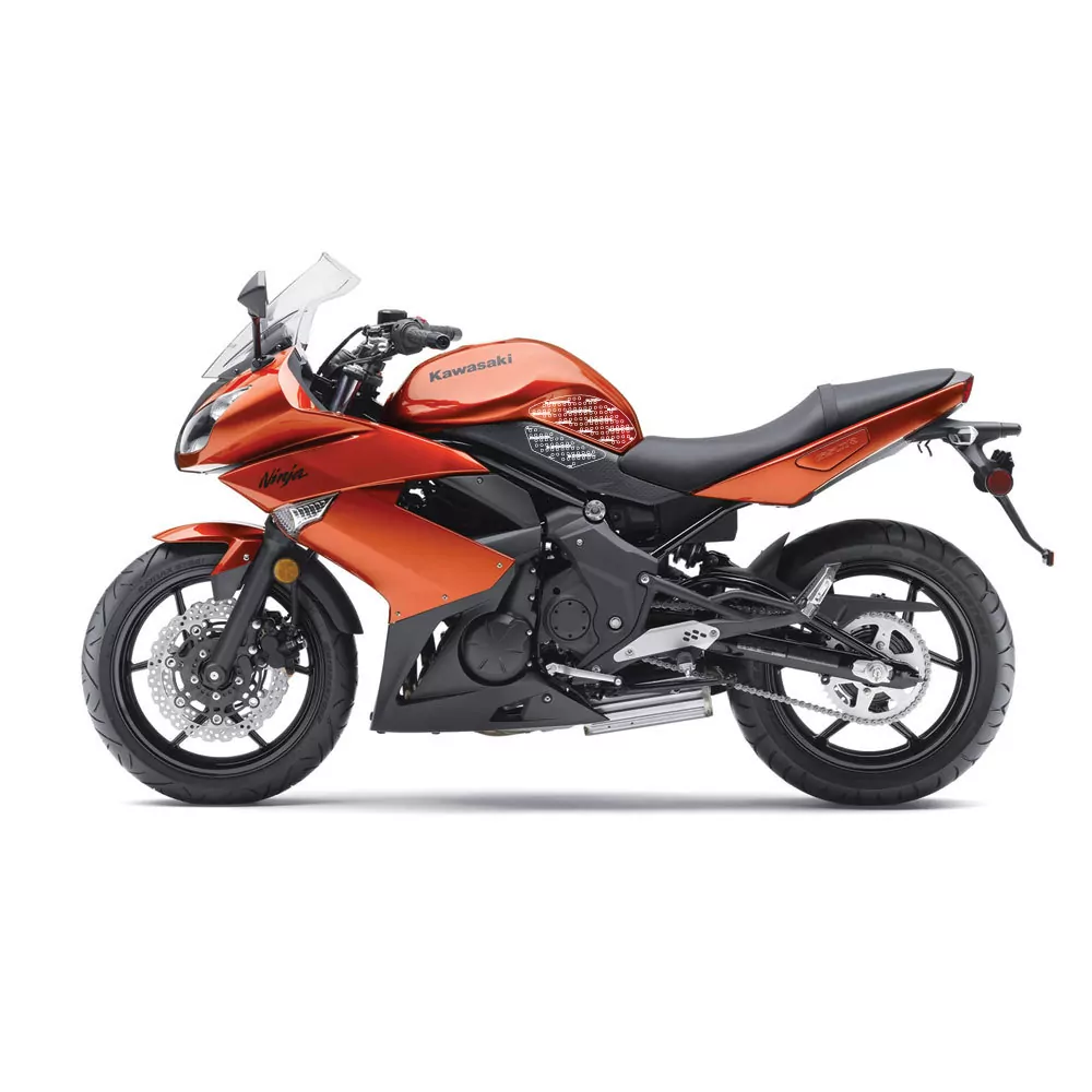 Stompgrip Traction Pad Volcano für Kawasaki Ninja 650 R 09-11 Hybrid