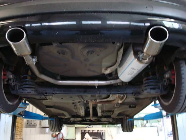 Peugeot 207 HDI/ 207cc HDI Endschalldämpfer Ausgang rechts/links - 115x85 Typ 32 rechts/links