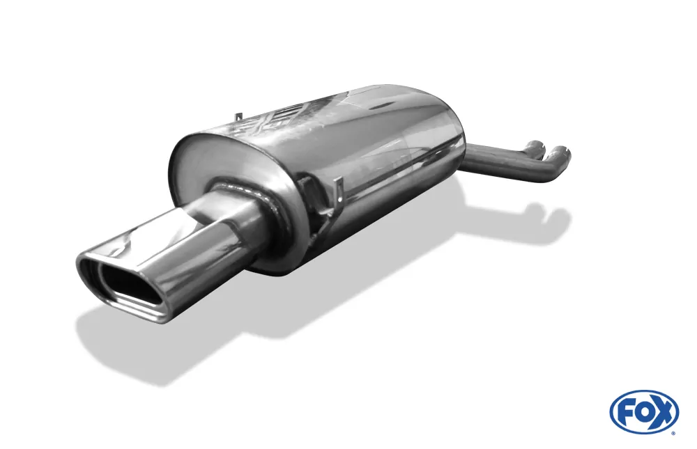 BMW E46 320/ 323/ 325/ 328/ 330  Endschalldämpfer zweiflutig - 135x80 Typ 53