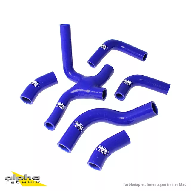 SAMCO SPORT Siliconschlauch Kit blau für Ducati 851 888 Modelljahr 1987-1991