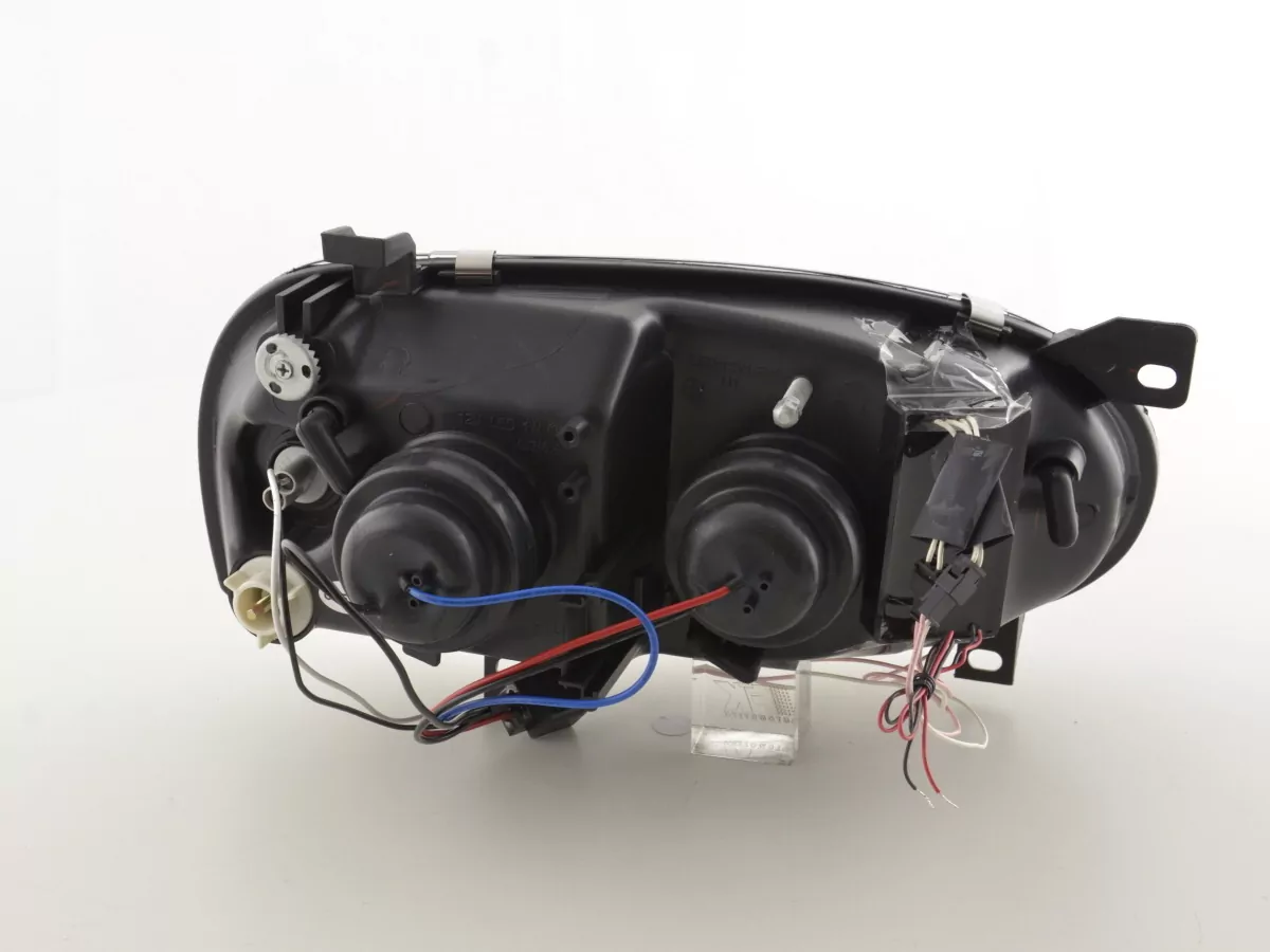 Scheinwerfer Set Angel Eyes CCFL VW Golf 3 Bj. 92-98 schwarz