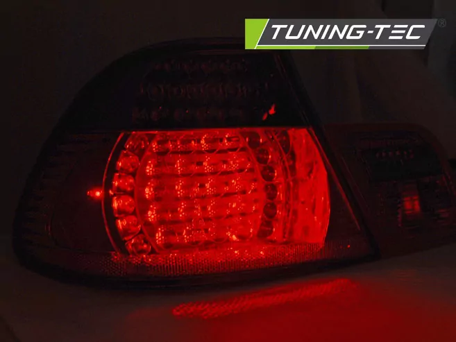 Led Tail Lights Red Smoke Fits Bmw E46 04.03-06 Coupe