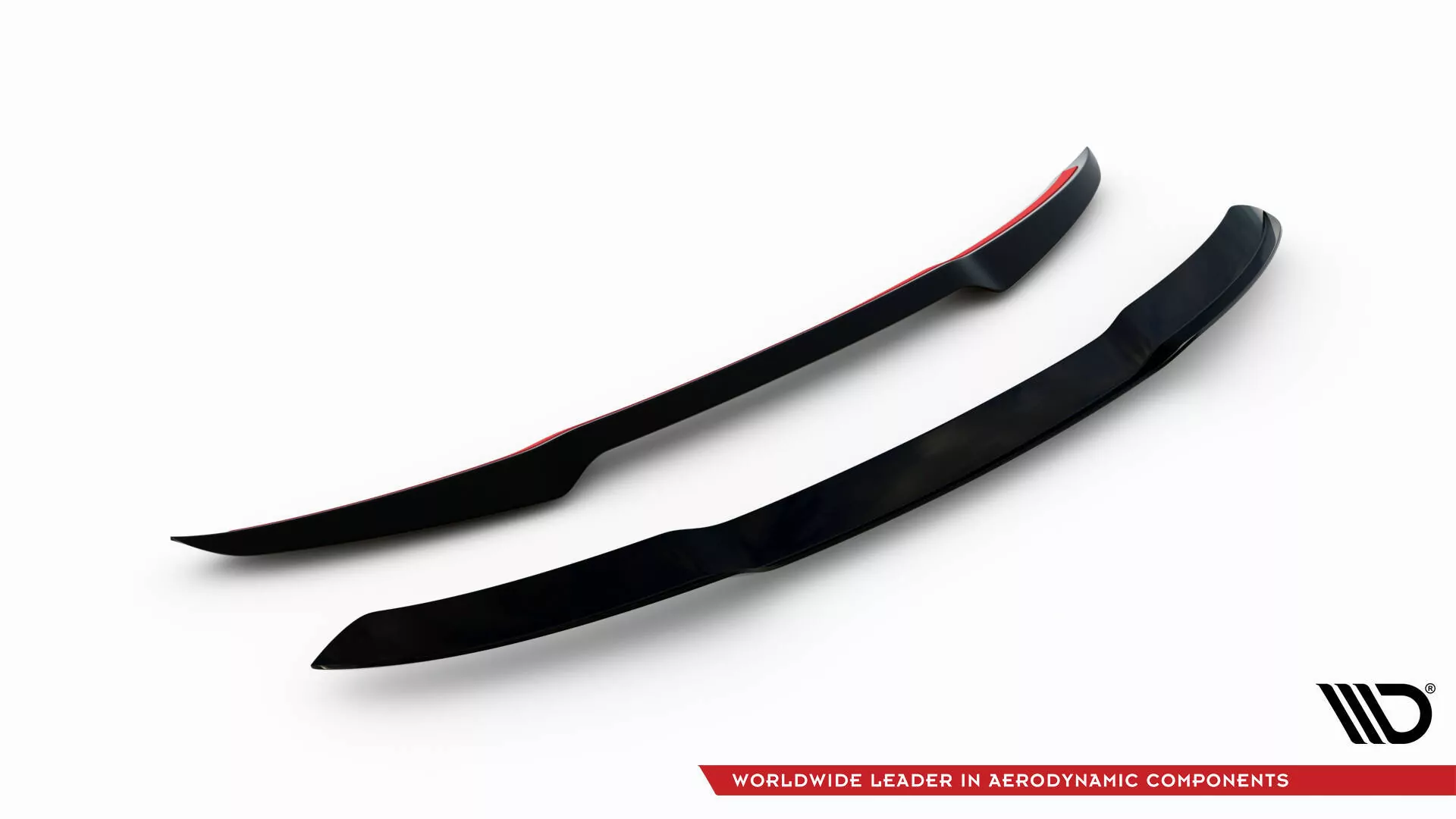 Spoiler CAP Für Mercedes-Benz C Kombi AMG-Line / 43 AMG S206 Schwarz Hochglanz