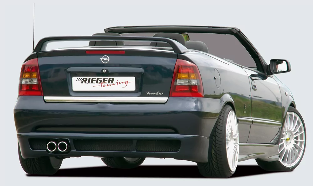 Rieger Seitenschweller für Opel Astra G - Coupé   carbon optik