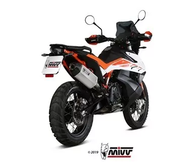 MIVV Speed Edge Edelstahl Mit Carbonendkappe KTM 790 ADVENTURE / R 2019 >