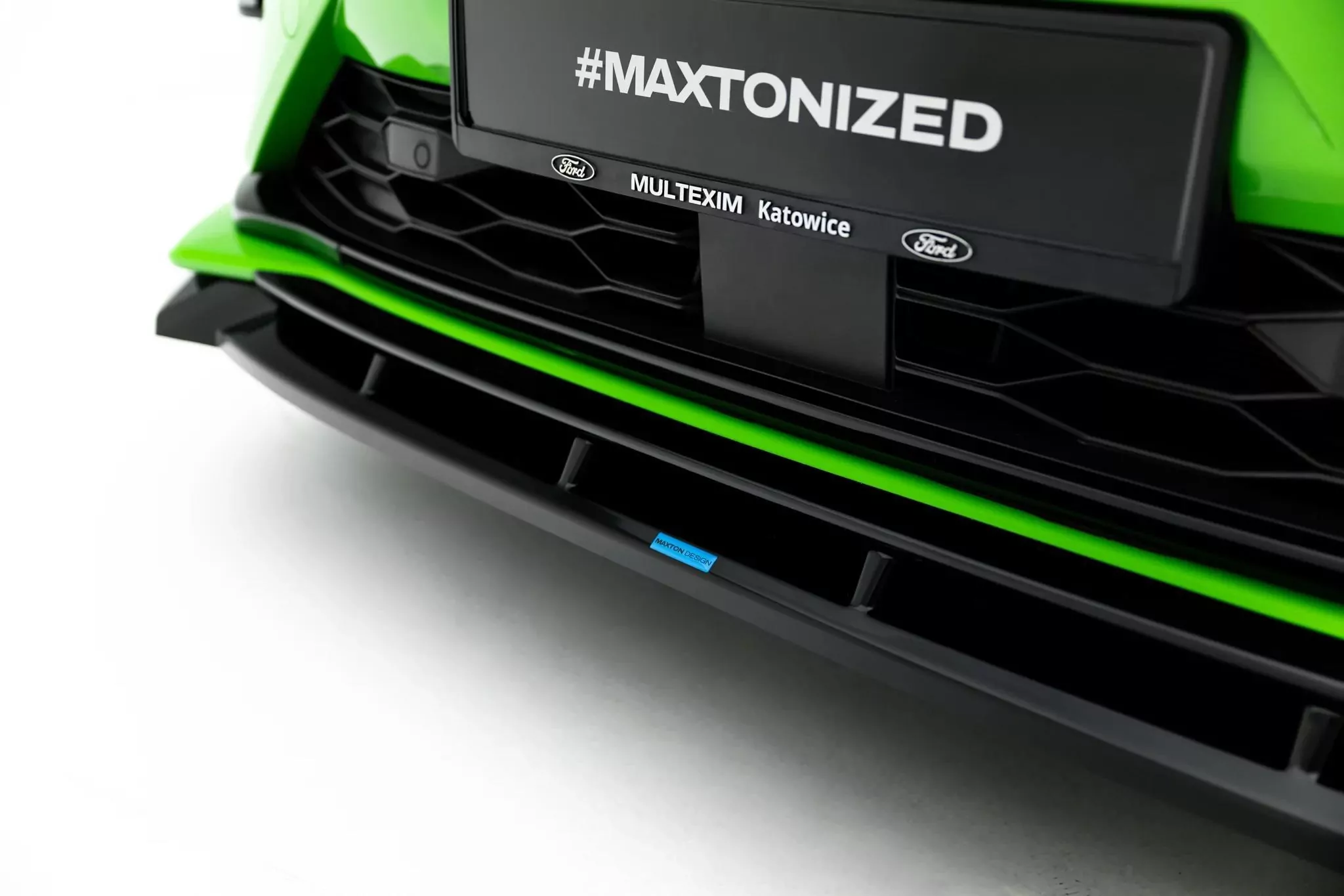 Street+ Spoilerlippe Front Ansatz Passend Für Ford Transit Custom MSRT Mk2 