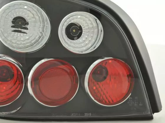 Rückleuchten Set Renault Megane 5-trg. Typ DABALAKAEA Bj. 99-02 schwarz