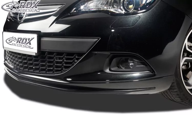 RDX Frontspoiler für OPEL Astra J GTC (nur für OPC-Line Frontlippe!) Frontlippe Front Ansatz Spoilerlippe