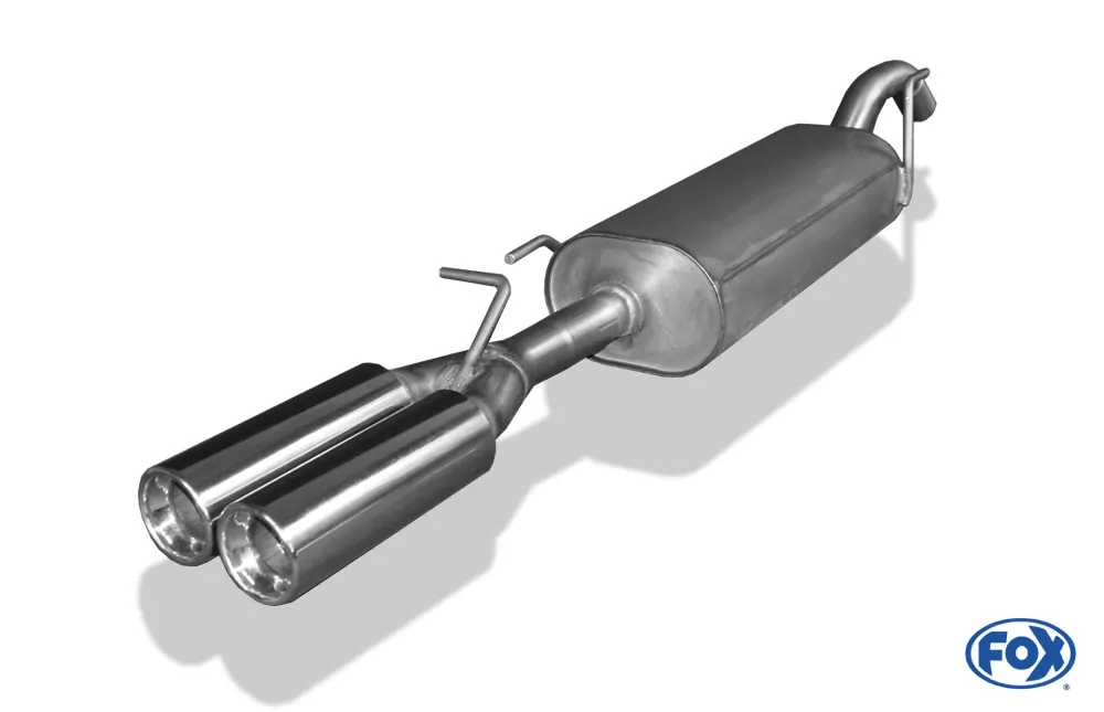 VW Passat 35i - Bj. ab 10/93`  Endschalldämpfer - 2x80 Typ 13