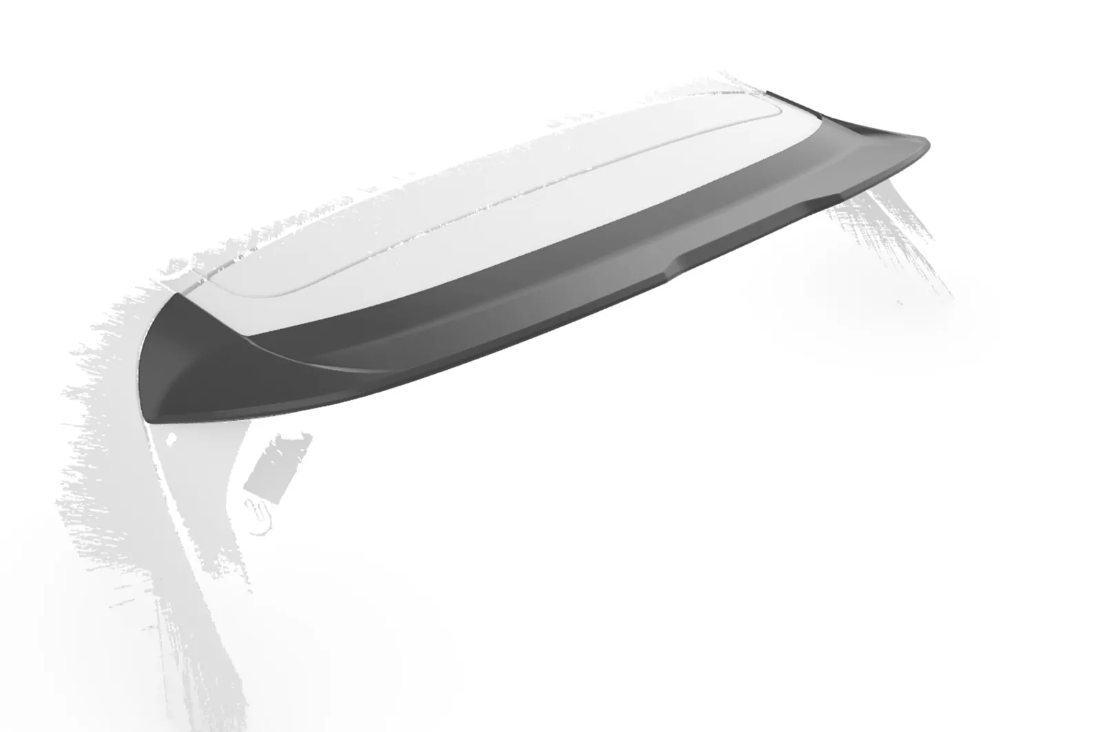 Heckflügel mit ABE für Kia Ceed (CD) SW HF989 Schwarz Strukturiert