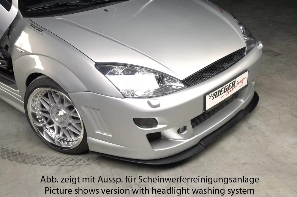 Rieger Spoilerstoßstange für Ford Focus 1 | 3-tür. 98-10.01 -> bis Modell 10/2001