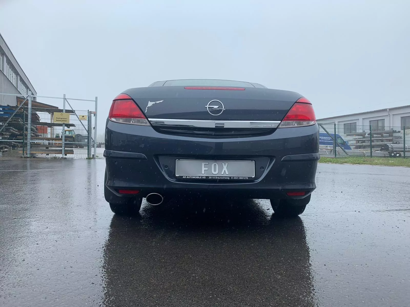 Ford Focus IV ST Endschalldämpfer Ausgang rechts/links ab OPF - 1x100 Typ 25 rechts/links schwarz emalliert