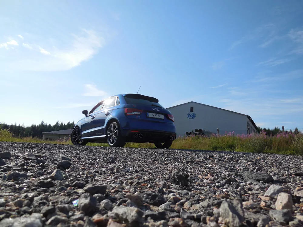 Audi S1 quattro  Endschalldämpfer Ausgang rechts/links - 2x90 Typ 12 rechts/links