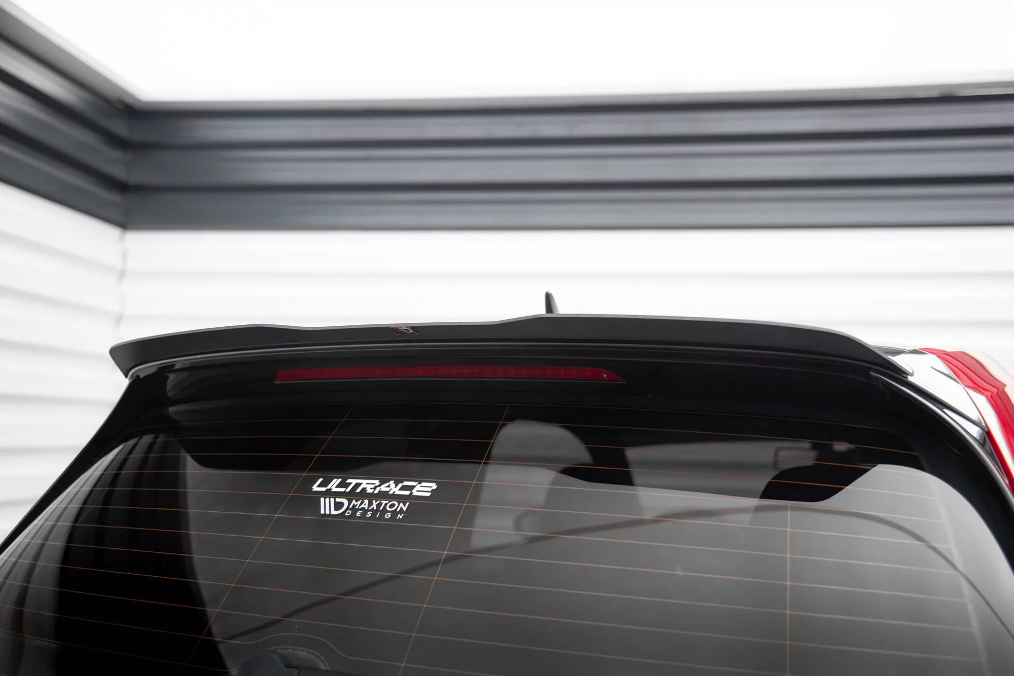 Spoiler CAP Passend Für Passend Für VW GOLF Mk7 R/ GTI Schwarz Hochglanz Schwarz Hochglanz