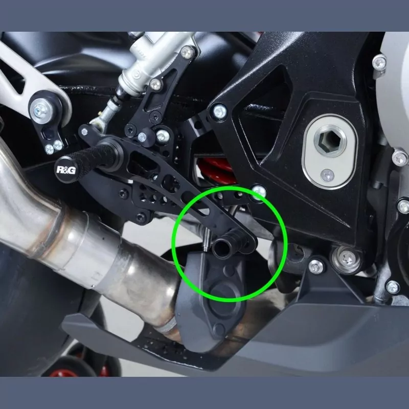 R&G Verstellbare Ersatzpedalspitze für Fußrastenanlage