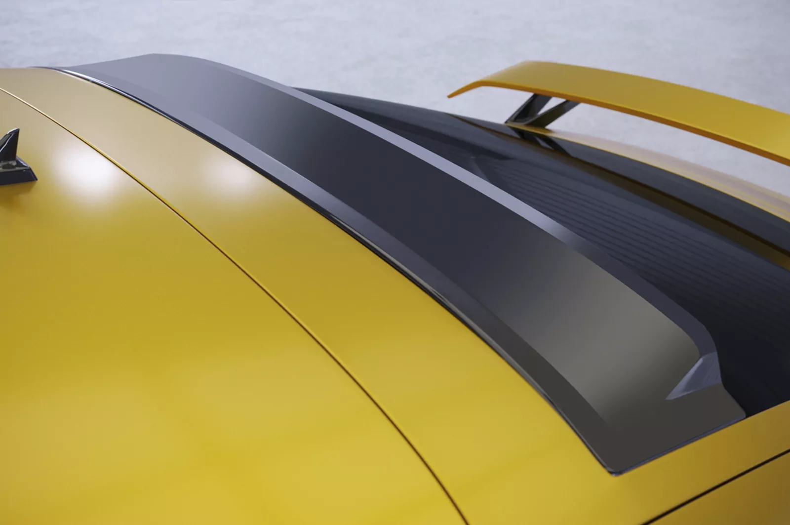 Heckscheibenblende für Audi TT / TTS / TT RS (8J) Coupe HSB090 Schwarz Strukturiert