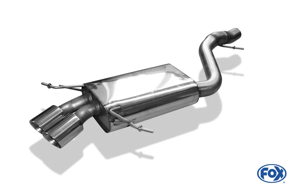 BMW X1 - X84 Benzin  Endschalldämpfer - 2x80 Typ 25