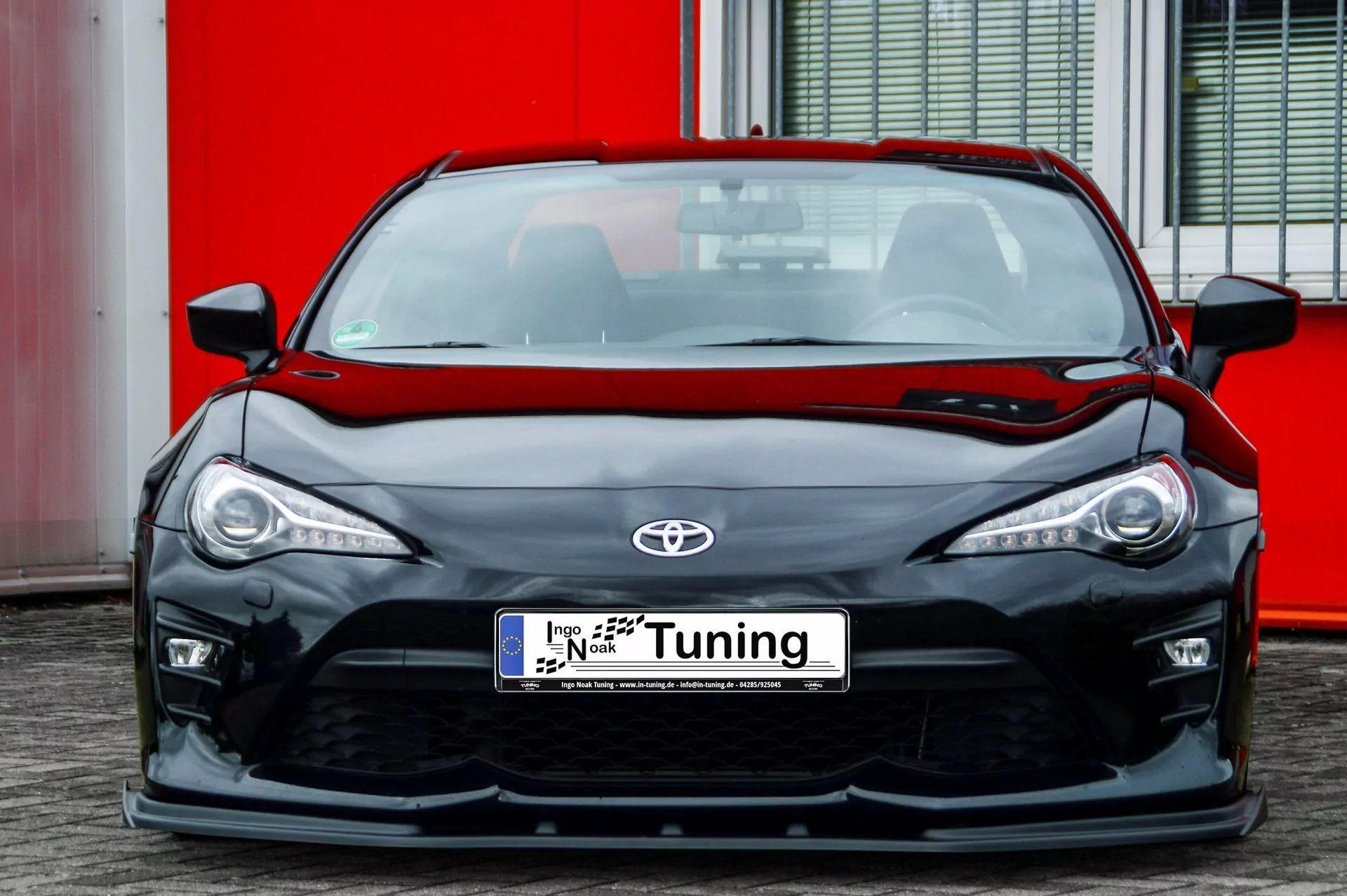 Cup Frontspoilerlippe mit Wing für Toyota GT86 Facelift