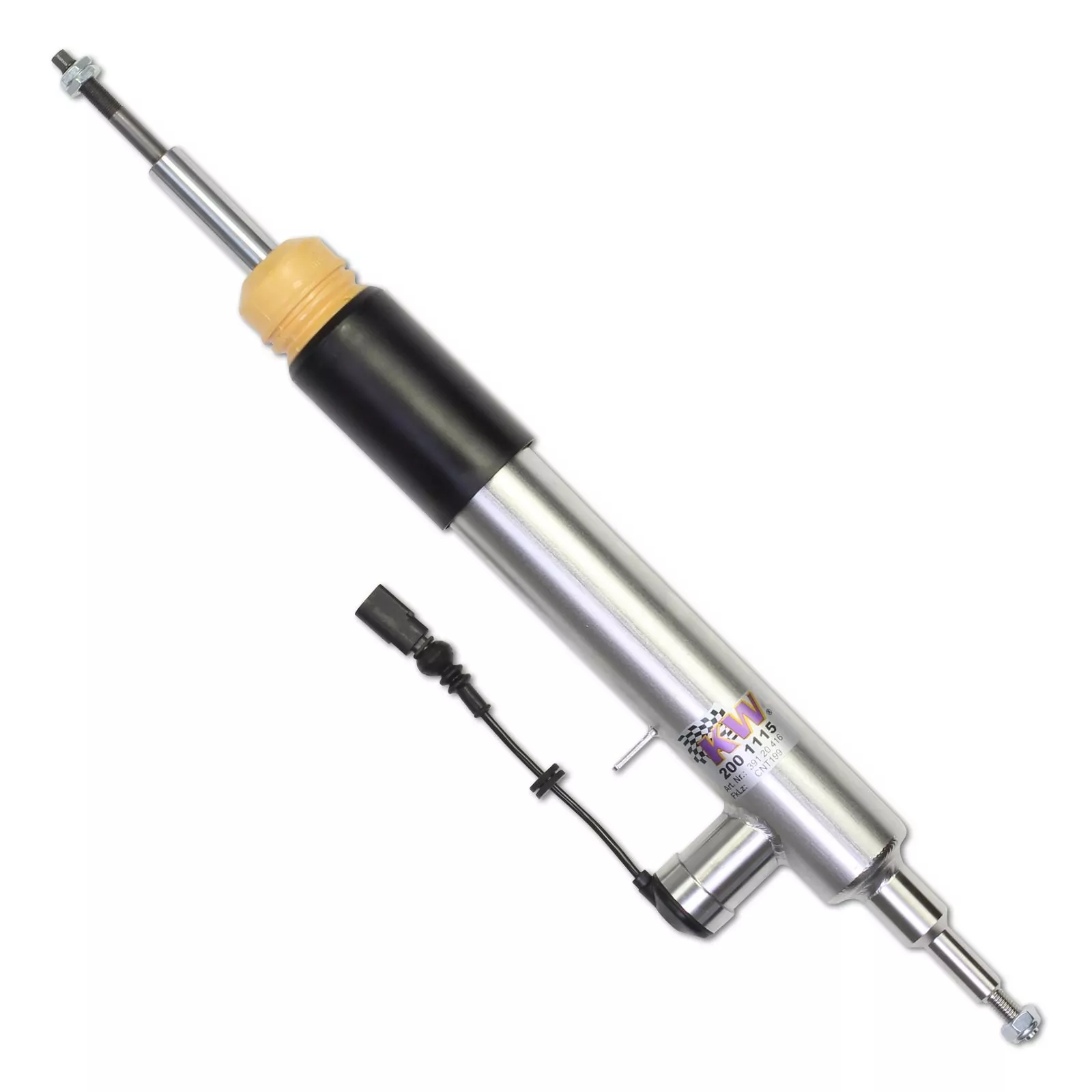 KW DDC - ECU Gewindefahrwerk inox BMW 1er (E87) 187, 1K4 02/2003-01/2013