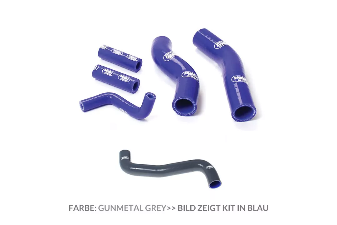 SAMCO SPORT Siliconschlauch Kit gunmetal grey für Husqvarna Nuda 900R Modelljahr 2011-2014