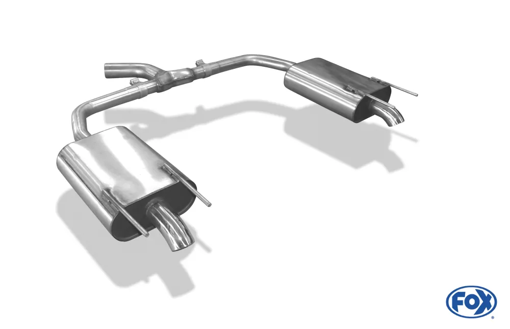 Opel Insignia B - Sports Tourer - Frontantrieb  Endschalldämpfer rechts/links - Ausgang der Endrohre in den originalen Ausgängen
