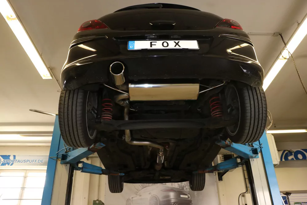 Opel Corsa D GSI  Endschalldämpfer quer Ausgang einseitig - 1x100 Typ 16