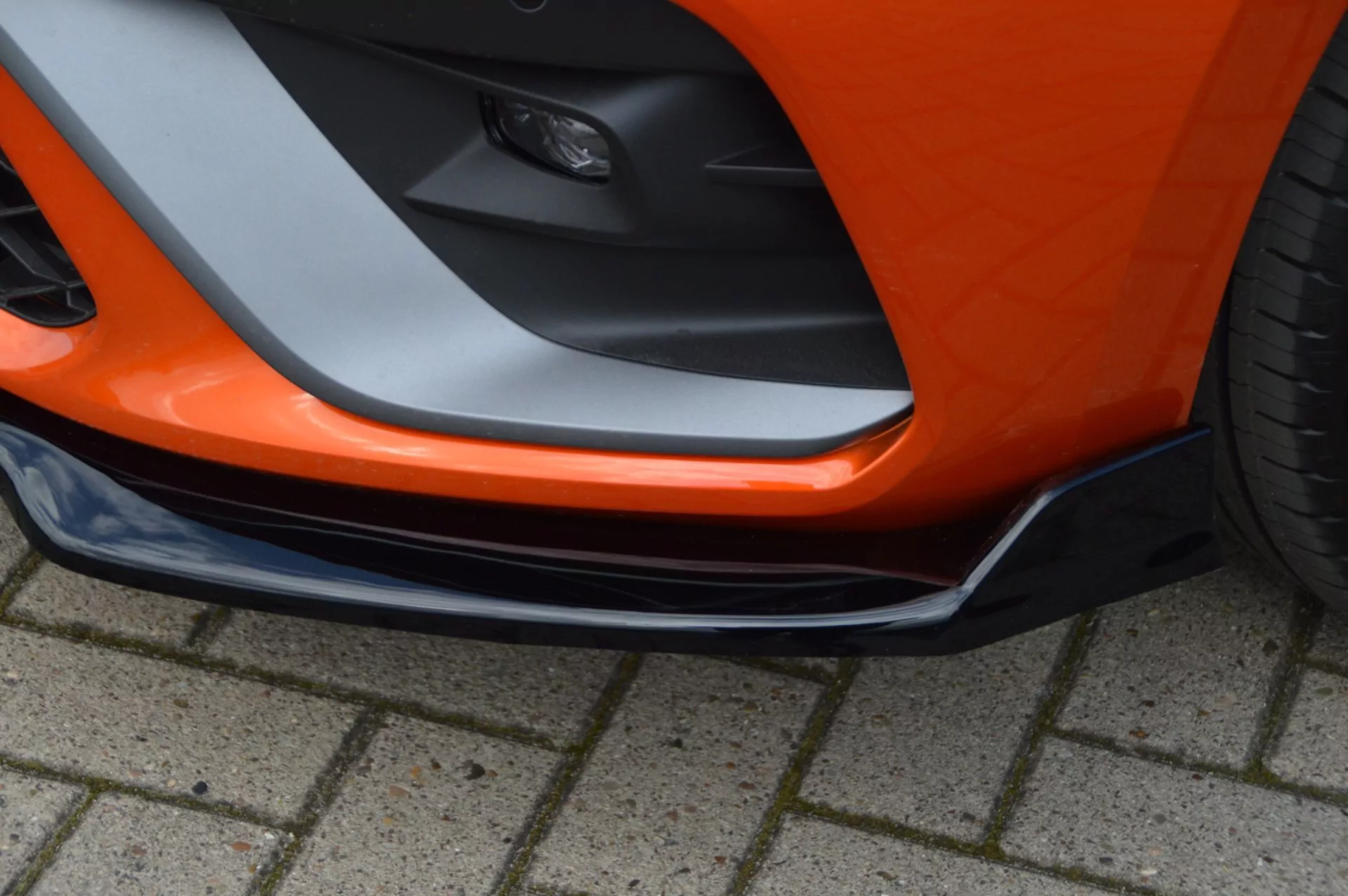 Frontspoiler Cuplippe Spoilerschwert für Renault Clio 5 RS-Line