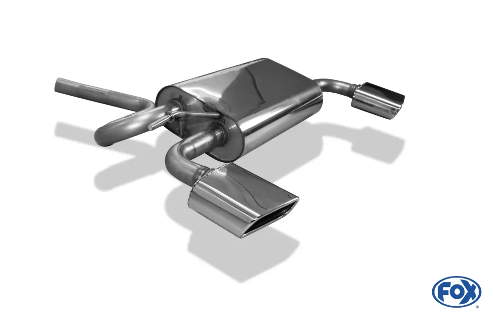 Dacia Duster 4x4  Endschalldämpfer quer Ausgang rechts/links - 145x65 Typ 59 rechts/links