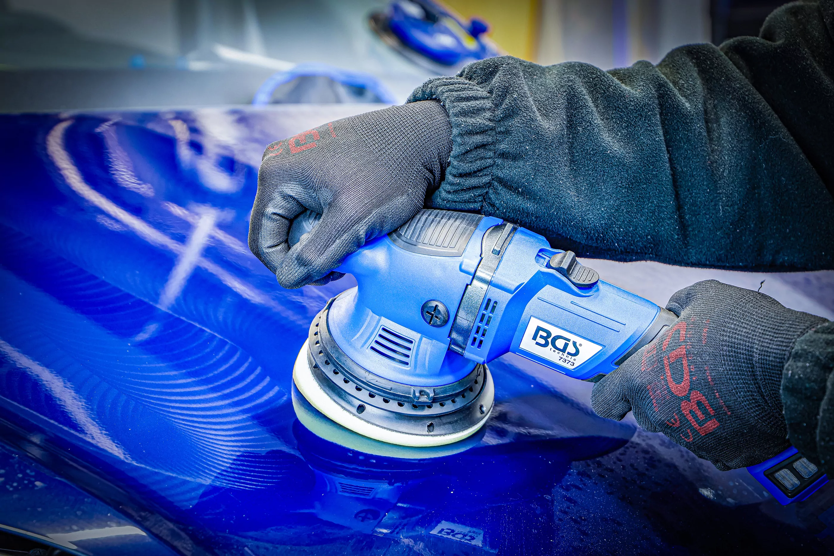 Akku-Exzenter-Poliermaschine | bürstenlos | 18 V | ohne Akku