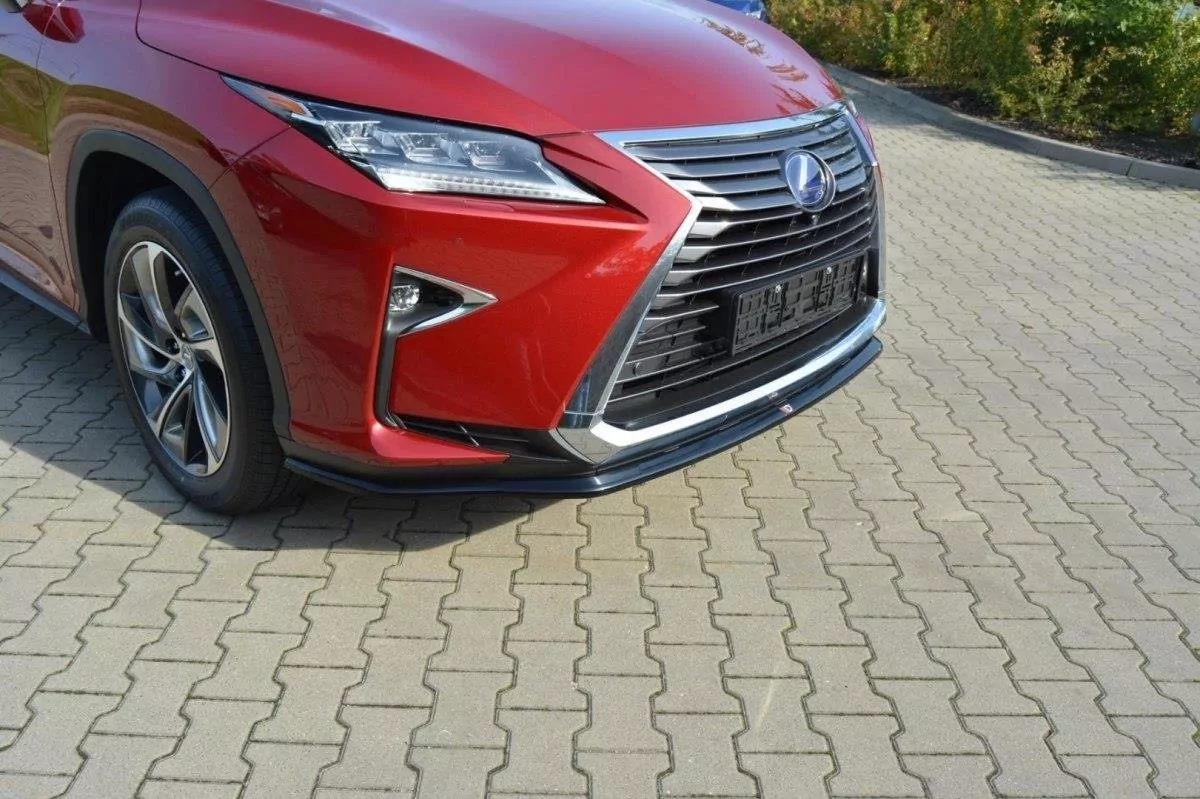 Front Ansatz Passend Für V.1 Passend Für Lexus RX Mk4 Schwarz Hochglanz Schwarz Hochglanz