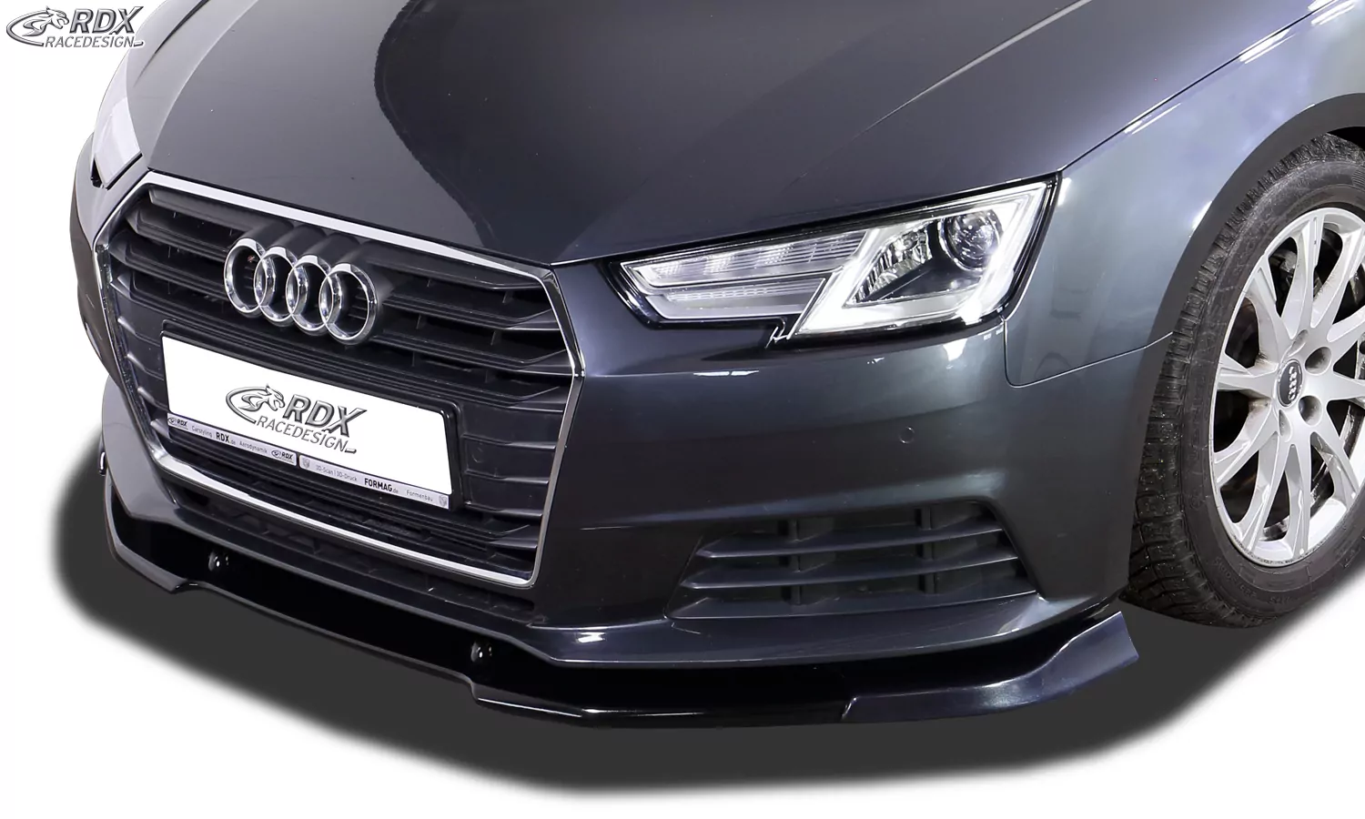 RDX Frontspoiler VARIO-X für AUDI A4 8W B9 (-2019) Frontlippe Front Ansatz Vorne Spoilerlippe